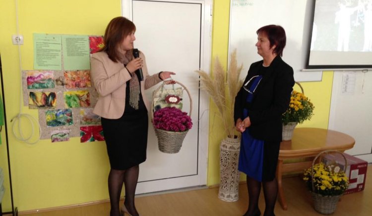 Кристина Сидорова посети Дневния център за деца в увреждания в Габрово